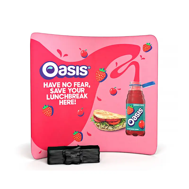 قاب پس زمینه منحنی