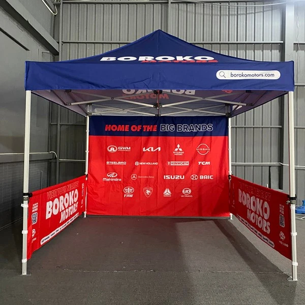 Iron Trade Show Tents